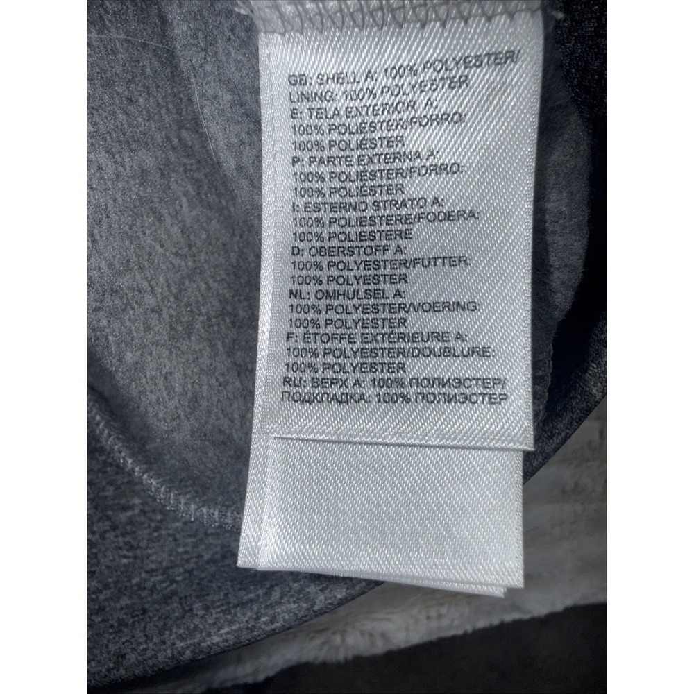 North Face Men's Large Grey Zip-Up Hoodie‎ Breast Cancer Pink Ribbon NWOT New - Picture 11 of 16